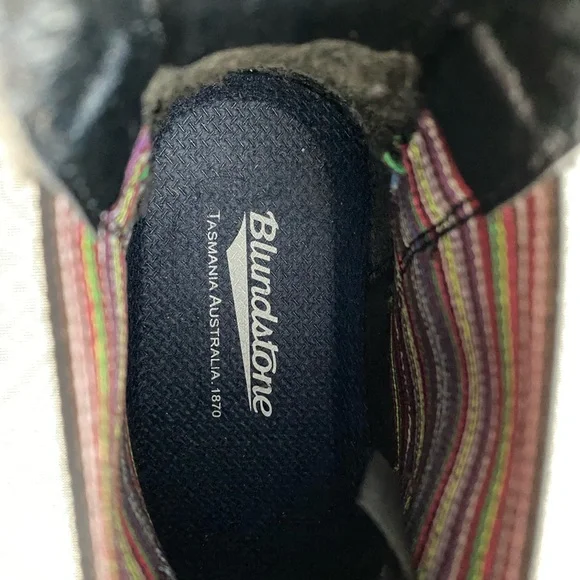 Blundstone 500  Chelsea Boot Multicolor Stripes - Size 6 AUS - Picture 7 of 11